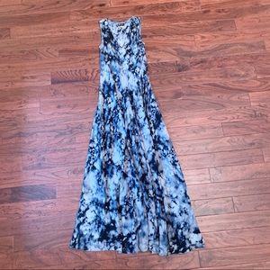 Biya by Johnny Was Printed Silk Maxi